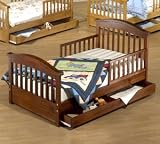 Sorelle Joel Pine Toddler Bed - Black