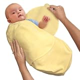 Swaddleme&reg; Adjustable Infant Wrap Microfleece Large, Yellow