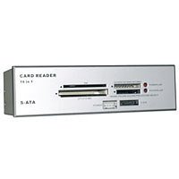 MP3 Player: MS-TECH LU-161S Silber Speicherkartenleser USB2.0 f�r CF/MD/SM/SD/MMC/MS/xD