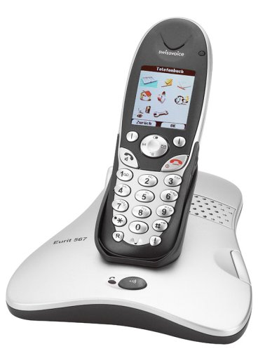 Festplatten: Swissvoice Eurit 567 schnurloses ISDN Telefon