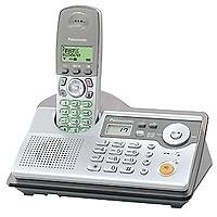 Projektoren: Panasonic KX-TCD240GS silber schnurloses Telefon