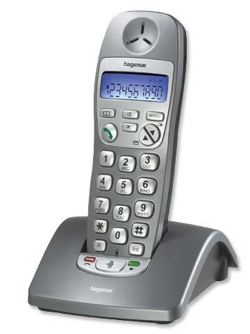 Heimkinosysteme: Hagenuk BIG 550 schnurloses Telefon