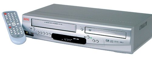 Elektronik und Foto: AEG VCR-D 4507 DVD-Player silber