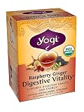 Yogi Tea Raspberry Ginger, Tea Bags, 16-Count Boxes (Pack of 6)