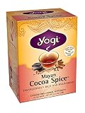 Yogi Tea Cocoa Spice, Tea Bags, 16-Count Boxes (Pack of 6)