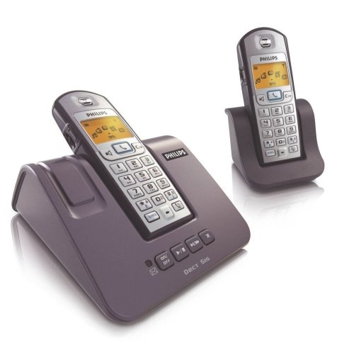 Projektoren: Philips DECT 5152 silber schnurloses Telefon