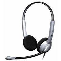 Festplatten: Sennheiser SH 350 beidseitiges Headset Large Ear Caps Noise Cancelling Mikrofon