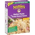 Annie's Homegrown Rotini Pasta with Four Cheese Sauce, 7.25-Ounce Boxes (Pack of 6)
