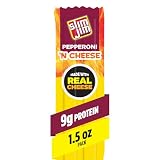 Slim Jim Pepperoni & Cheese Twin Pack, 1.5-Ounce Units (Pack of 18)