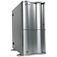 TV Ger&auml;te: Thermaltake Soprano VB1000SNS Silber PC Geh�use MiniTower 4 x 5.25 Silber