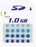 ハギワラシスコム 高速SDメモリーカード 1GB[HPC-SD1GTP]