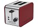 KitchenAid Empire Red 2-Slice Metal Toaster