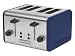 KitchenAid Blue Willow 4-Slice Metal Toaster