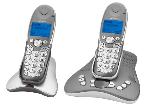 Festplatten: Swissvoice Eurit 557 Duo schnurloses ISDN-Telefon mit zus�tzlichem Mobilteil