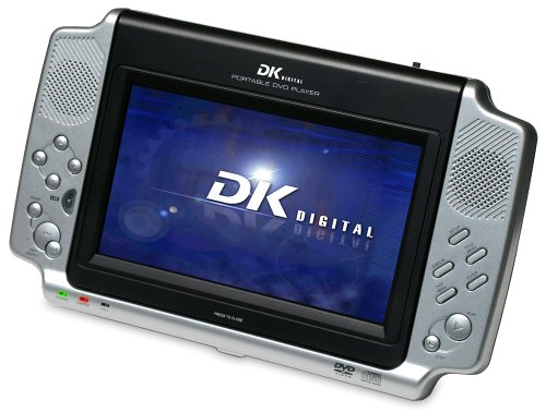Digitalkameras: DK Digital DVP 800 DVD-Player silber-schwarz
