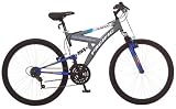 Pacific Havoc Mens 26-Inch Dual Suspension Mountain Bike