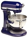 Factory-Reconditioned KitchenAid RKV25G0XBU Professional 5 Plus Bowl Lift Mixer, Cobalt Blue