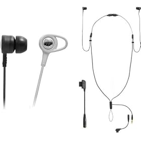 オーディオテクニカ ATH-CK5TNS WH ストラップ一体型インナーイヤーヘッドホン