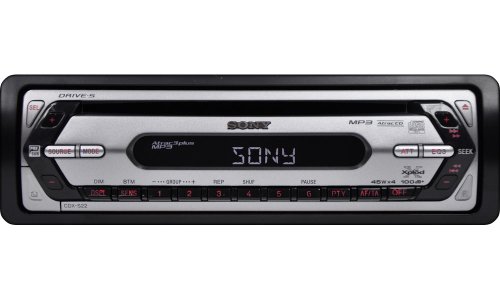 Festplatten: Sony CDX-S 22 MP3 CD-Tuner silber