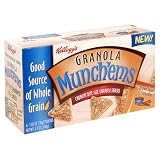 Kelloggs Granola Munchems, Brown Sugar & Cinnamon, 6-Count Boxes (Pack of 6)