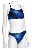 Speedo Womens Rising Sun Lycra 2-Piece V-Back Swimsuit