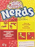 Wonka Nerds, Apple-Watermelon and Lemonade-Wild Cherry, 1.65-Ounce Packets (Pack of 36)