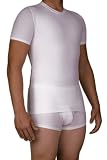 Mens Gynecomastia Chest Binder Girdle T-shirt