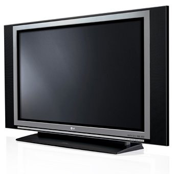 Lautsprecher: LG 42 PX 3 RVB 42-Zoll/ 106 cm 16:9 "HD ready" Plasma-Fernseher schwarz