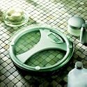 Salter 909SV Round Glass Platform Scales Electronic Personal Scales