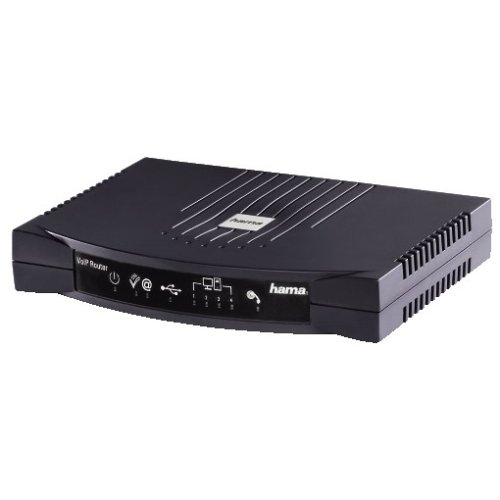 Heimkinosysteme: Hama VOIP Modem Router