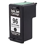 Eforcity Premium HP 96 Remanufactured Black Ink Cartridge - C8767WN Compatible with: HP models Photosmart 8050 / 8150 / 8150v / 8150xi / 8450 / 8450xi / DeskJet 5740 / 5740xi / 6520 / 6520xi / 6540 / 6540xi / 6620 / 6840 / 6840dt / 6840xi / PSC 2610 / 2610v / 2610xi / 2710 / 2710xi / OfficeJet 7210 / 7310 / 7410