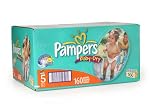 Pampers Baby-Dry Diapers, Size 5, Economy Plus Pack, 160 Diapers