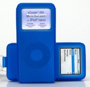 PDAs: zCover ISA f�r iPod nano - pink im Duo-Design mit Lanyard und Screen Protector