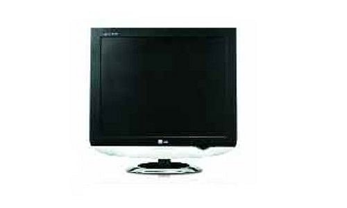 Lautsprecher: LG FLATRON M 1910 A 19-Zoll LCD TFT Monitor schwarz/ silber