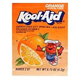 Kool Aid, Orange, 0.15-Ounce Packets (Pack of 72)