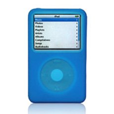 PDAs: zCover ISA f�r iPod video 60GB blau mit Screen Protector und G�rtelclip