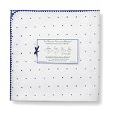 SwaddleDesigns Ultimate Receiving Blanket - Little Stars - Navy