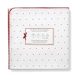 SwaddleDesigns Ultimate Receiving Blanket- Little Stars - Red