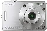 Sony Cybershot DSCW50 6MP Digital Camera with  3x Optical Zoom