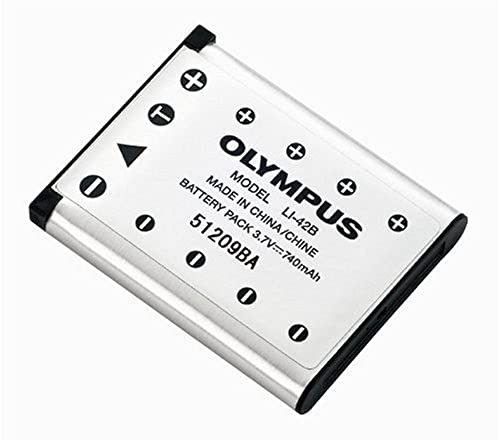 DVD Player: Olympus Li-42B Li-Ion Batterie Pack 740 mAh