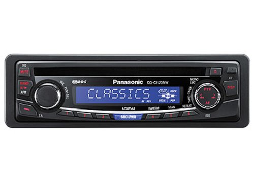 Projektoren: Panasonic CQ-C 1123 NW CD-Tuner schwarz/ blau