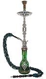 31" Green Egyptian Shag Hookah
