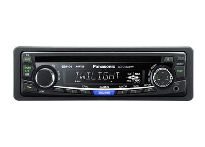 Projektoren: Panasonic CQ-C 1303 NW CD-Tuner schwarz/ gr�n