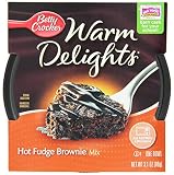 Betty Crocker Warm Delights, Hot Fudge Brownie, 3.1-Ounce Bowls (Pack of 8)
