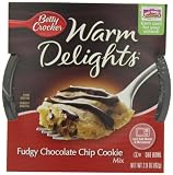 Betty Crocker Warm Delights, Fudgy Chocolate Chip Cookie, 2.9-Ounce Bowls (Pack of 8)