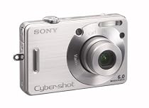 Sony Cyber-shot DSC-W50 Digital Camera [6MP 3 X Optical Zoom] 2.5'' LCD Screen