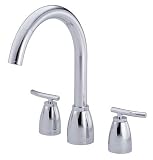 Danze Sonora Collection Two Handle Pull Down Kitchen Faucet, Chrome # 414554