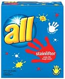 All Laundry Detergent, Powder, Stainlifter, 120-Load Boxes (Pack of 2)