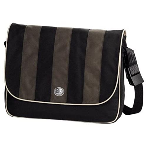 Camcorder: Caseman Notebooktasche College Plus, 15,4 Zoll, Schwarz/Braun