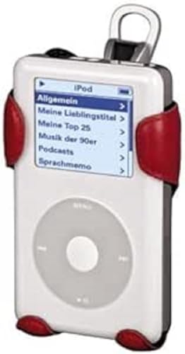 Speicherkarten: Rivet Grab-Halter & Trek-Haltesystem f�r iPod 20 GB rot/ silber
